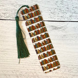 Patterned Bookmark with Tassel