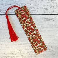Patterned Bookmark with Tassel