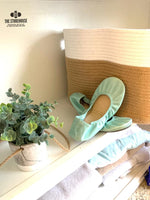 Storehouse Flats Cool Mint Oil Tanned