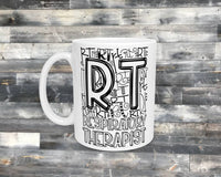 11oz - Ceramic - Coffee Mug - Respiratory Therapist - Healthcare Worker - Gift