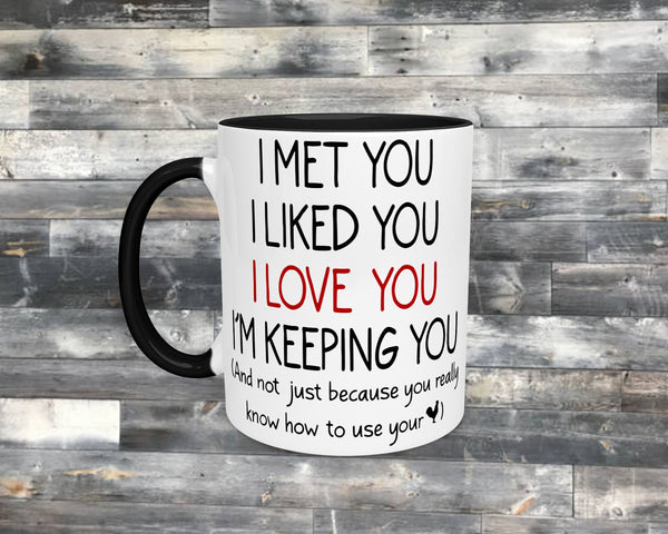 11oz - Ceramic - Coffee Mug - I Love Your Rooster - Funny Mug - Boyfriend Gift - Husband Gift - Valentines Day - Father’s Day - Anniversary